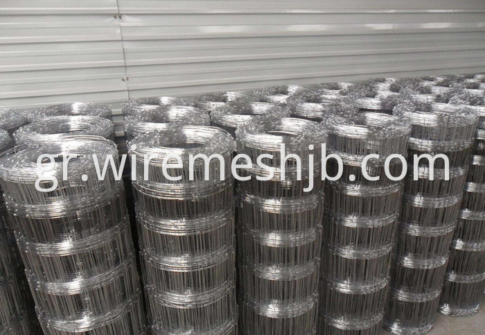 Galvanized Steel Field Fencing